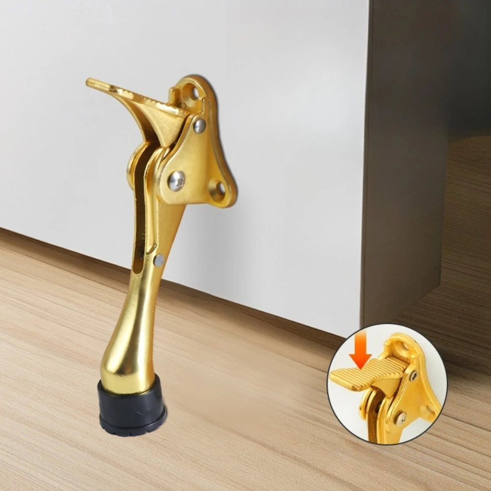 Step on Door Stopper Kickdown Door Stop with One Touch Adjustable Height Rubber Tip Heavy Duty Door Stops Holder Bottom
Step on Door Stopper Kickdown Door Stop with One Touch Adjustable Height Rubber Tip Heavy Duty Door Stops Holder Bottom