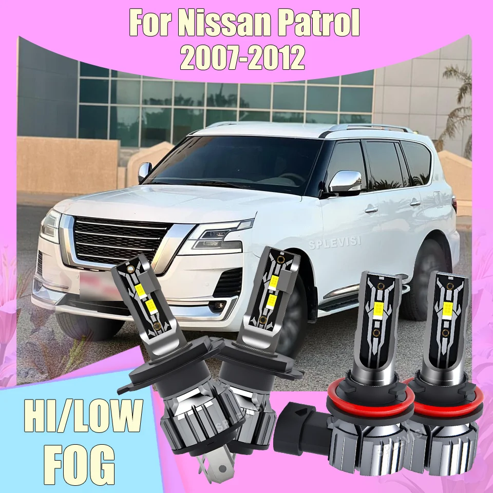 All-Season Weatherproof CSP Chips 12V H4 H11 Headlight Foglight User-Replaceable For Nissan Patrol 2007 2008 2009 2010 2011 2012
All-Season Weatherproof CSP Chips 12V H4 H11 Headlight Foglight User-Replaceable For Nissan Patrol 2007 2008 2009 2010 2011 2012