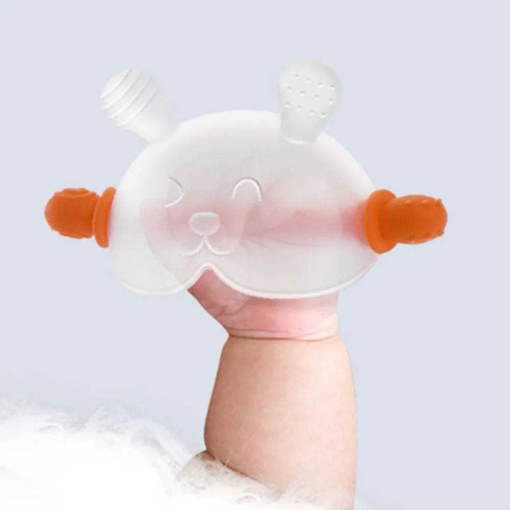 Cute Silicone Teether Gloves Washable Training Grip Hand Teether Portable Rrabbit Kids Teething Toys For Infant
Cute Silicone Teether Gloves Washable Training Grip Hand Teether Portable Rrabbit Kids Teething Toys For Infant