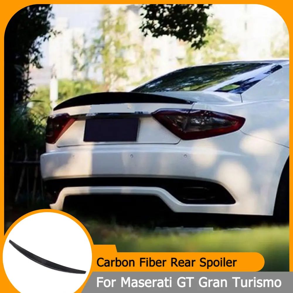 Carbon Rear Trunk Spoiler Wing Lip Fit For Maserati GT Gran Turismo Coupe 2008-2011 Rear Tail Lip Racing FRP Spoiler
Carbon Rear Trunk Spoiler Wing Lip Fit For Maserati GT Gran Turismo Coupe 2008-2011 Rear Tail Lip Racing FRP Spoiler