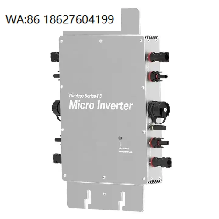 1400W IP65 Waterproof Grid Tie Micro Inverter 22-60VDC Input Balcony Solar Power Generation PV Device
1400W IP65 Waterproof Grid Tie Micro Inverter 22-60VDC Input Balcony Solar Power Generation PV Device