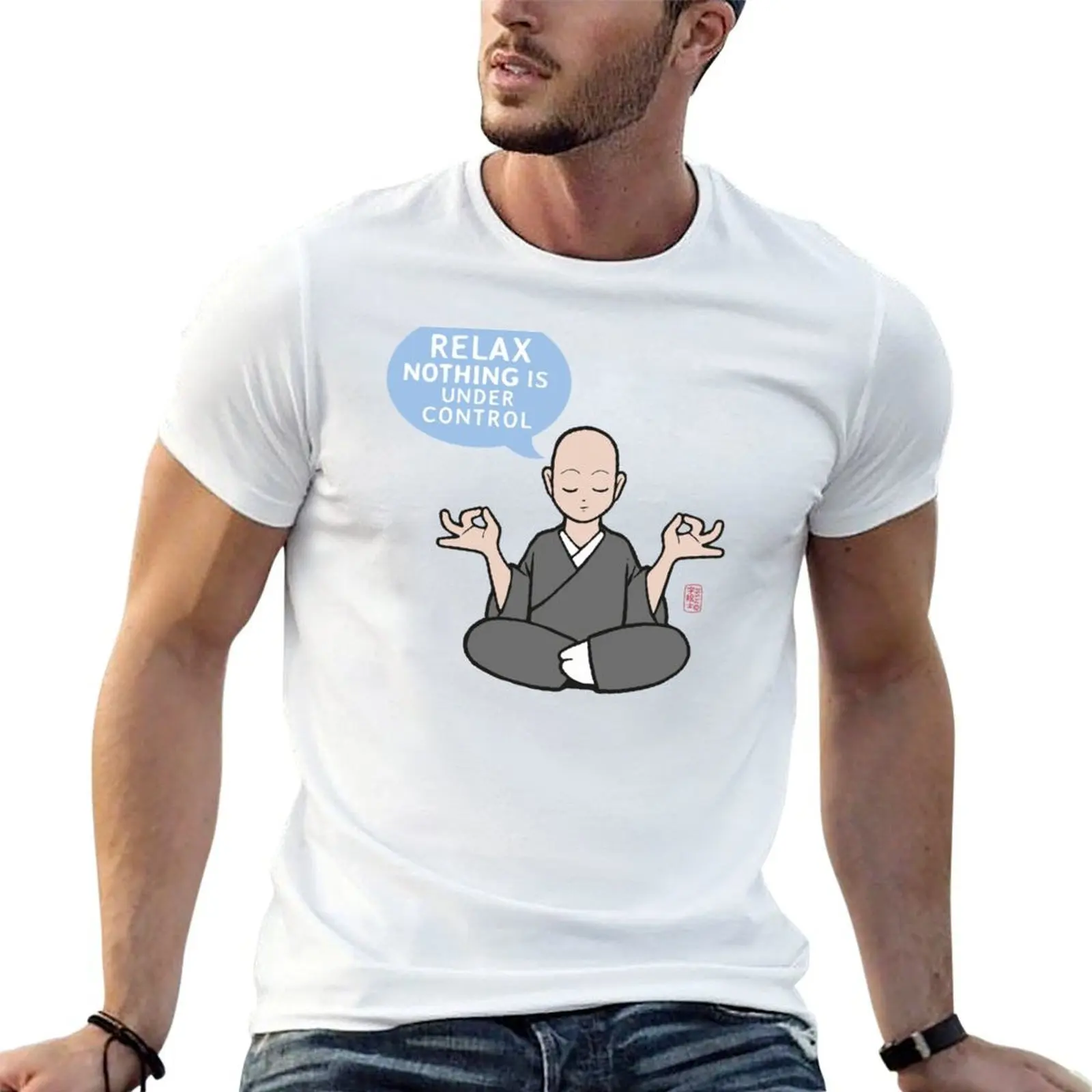 ZENsei: Relax, NOTHING is under control T-Shirt man t shirts for men anime t shirts for man man tshirt T-shirt
ZENsei: Relax, NOTHING is under control T-Shirt man t shirts for men anime t shirts for man man tshirt T-shirt