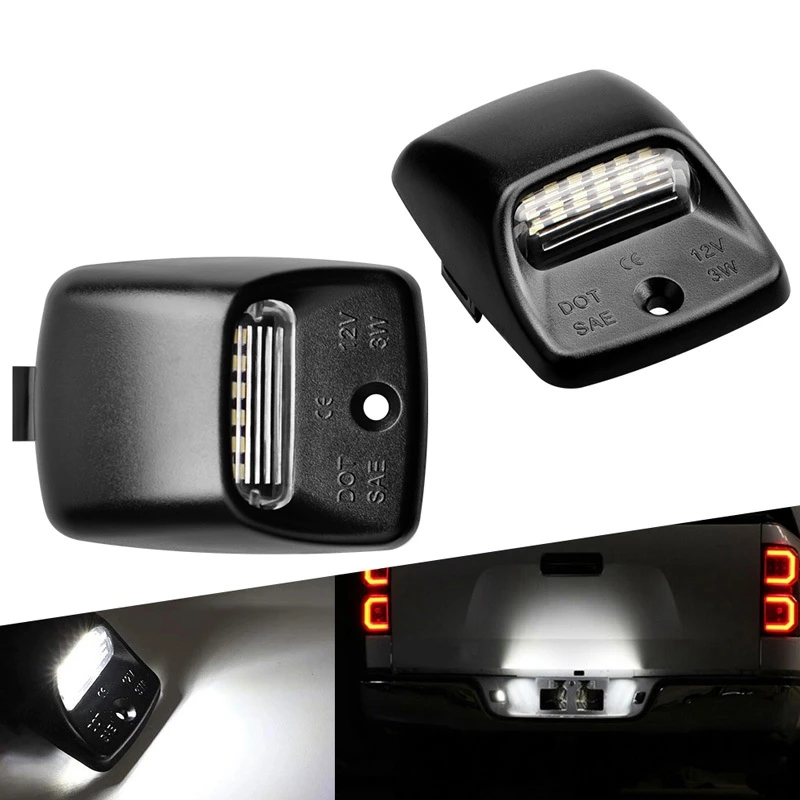2PCS Car License Plate Light LED Rear Fog Light Tail Running Light For Toyota Tocama 2005-2015 - 2000-2013
2PCS Car License Plate Light LED Rear Fog Light Tail Running Light For Toyota Tocama 2005-2015 - 2000-2013