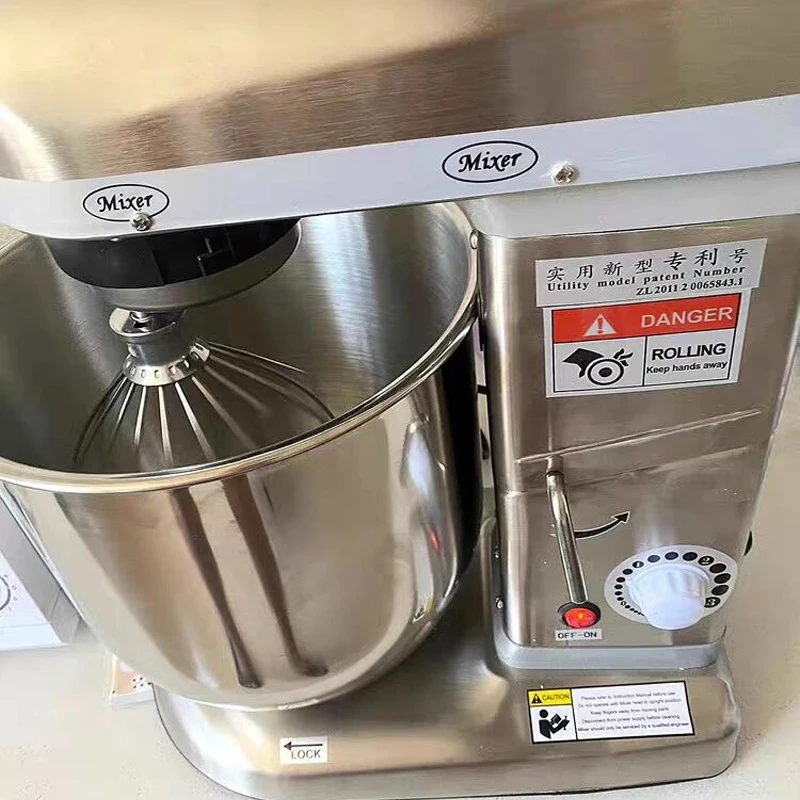 Stand Mixer Tilt-head Mixers Kitchen Electric Dough Mixer For Household Aids Stainless Steel
Stand Mixer Tilt-head Mixers Kitchen Electric Dough Mixer For Household Aids Stainless Steel