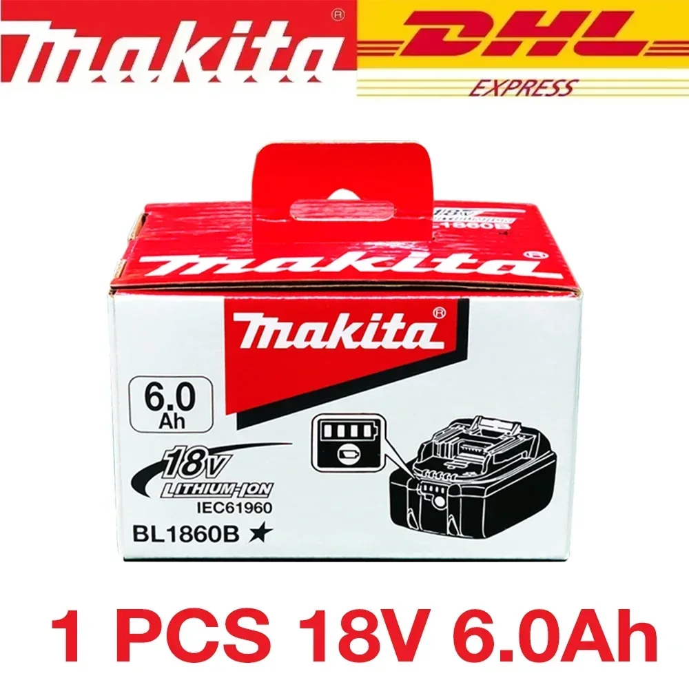 Original Makita 6Ah/5Ah/ Makita 18V Battery BL1830B BL1850B BL1850 BL1840 BL1860 BL1815 Replacement Lithium Battery
Original Makita 6Ah/5Ah/ Makita 18V Battery BL1830B BL1850B BL1850 BL1840 BL1860 BL1815 Replacement Lithium Battery