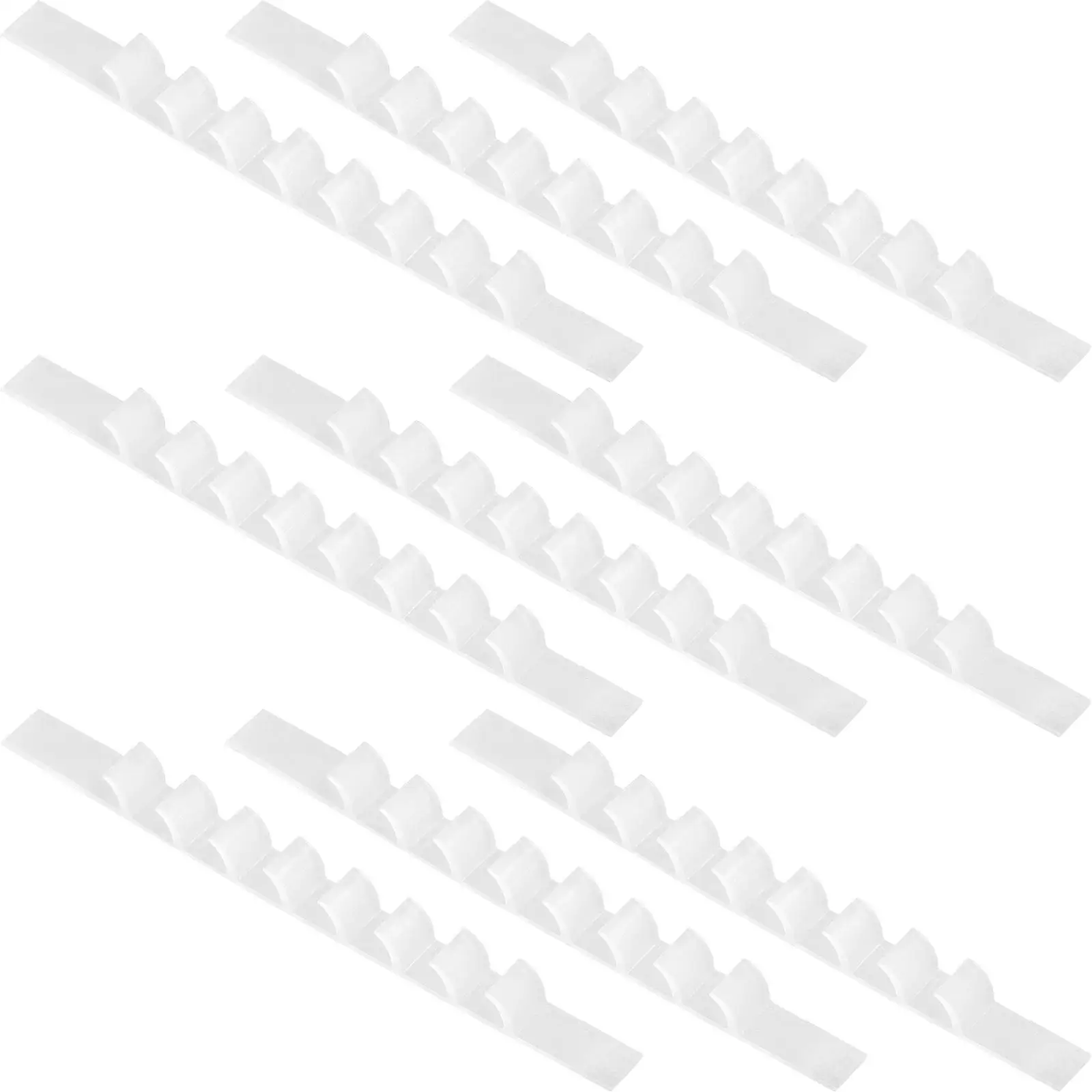 50 Pcs Clothes Hangers Non-slip Grip Nonslip Grips Anti Underwear White Strip for Grippers
50 Pcs Clothes Hangers Non-slip Grip Nonslip Grips Anti Underwear White Strip for Grippers