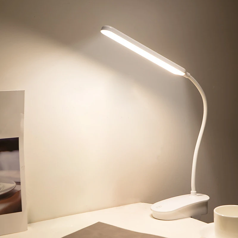 Led Desk Lamp Eye Protection Desk Lamp Student Dormitory Study Rechargeable Bedside Table Bed Reading Book Clip-On Table Lamp
Led Desk Lamp Eye Protection Desk Lamp Student Dormitory Study Rechargeable Bedside Table Bed Reading Book Clip-On Table Lamp