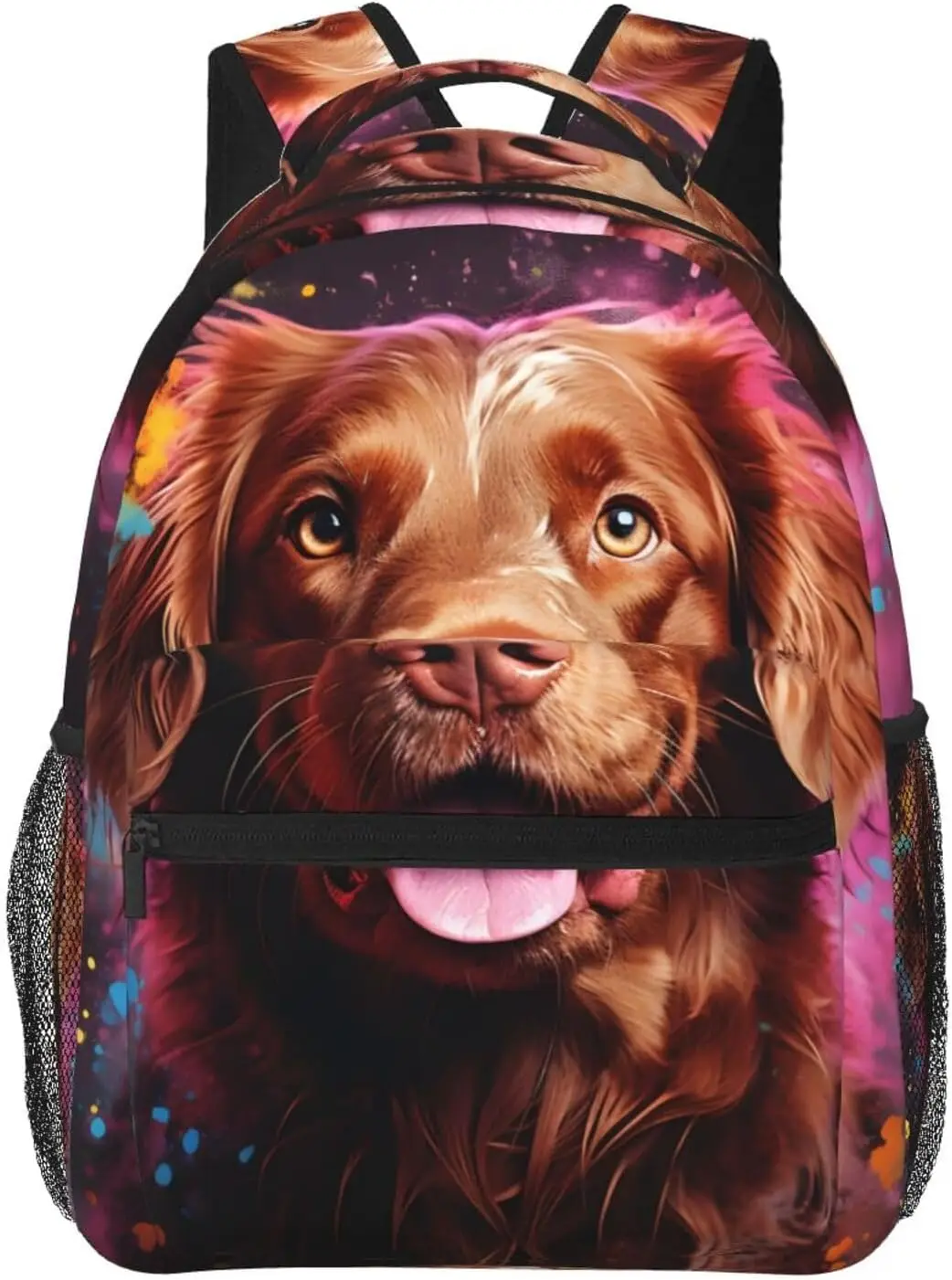 Cute Golden Retriever Dog Lightweight Laptop Backpack Lightweight Multipurpose Travel Casual Daypack Unisex College Backapcks fo
Cute Golden Retriever Dog Lightweight Laptop Backpack Lightweight Multipurpose Travel Casual Daypack Unisex College Backapcks fo