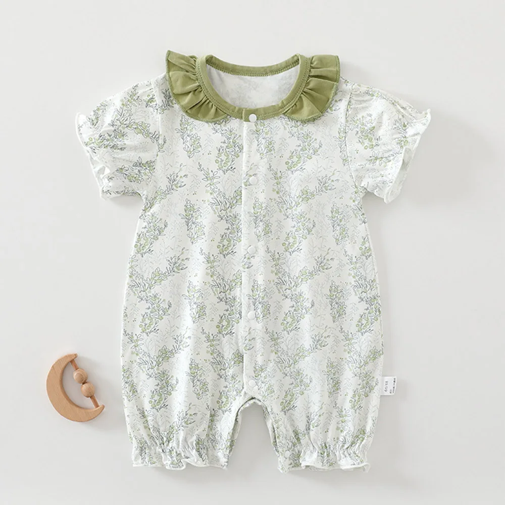 Baby Girl Clothes Boutique Baby Rompers Short Sleeve Ruffles Summer Princess First Birthday Infant Clothing Baby Jumpsuit
Baby Girl Clothes Boutique Baby Rompers Short Sleeve Ruffles Summer Princess First Birthday Infant Clothing Baby Jumpsuit