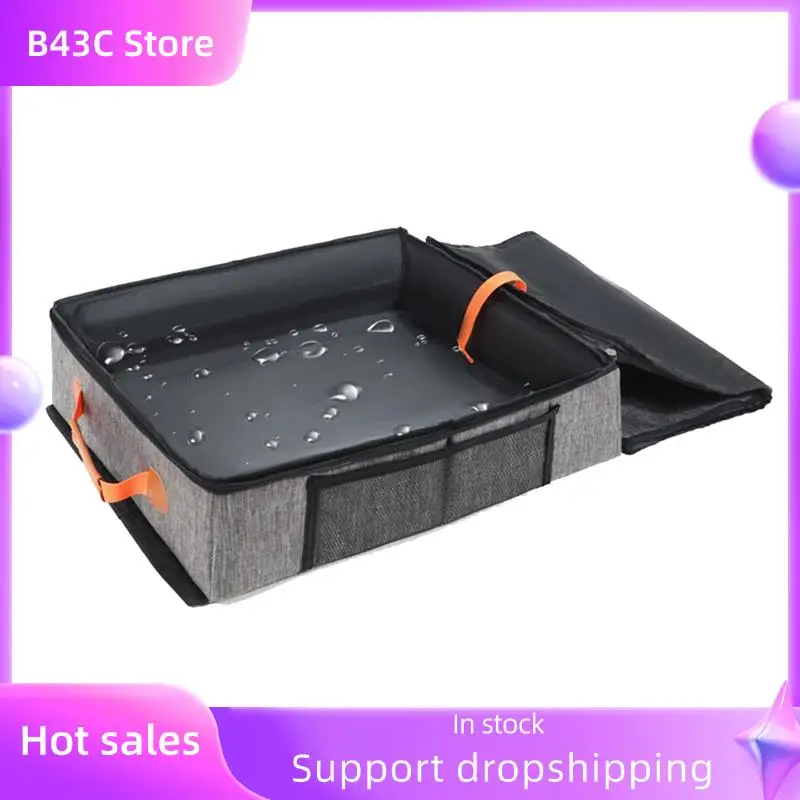 B14C Foldable Cat Travel Litter Box With Zipper Lid Leak-Proof Foldable Cat Litter Box With Lid
B14C Foldable Cat Travel Litter Box With Zipper Lid Leak-Proof Foldable Cat Litter Box With Lid