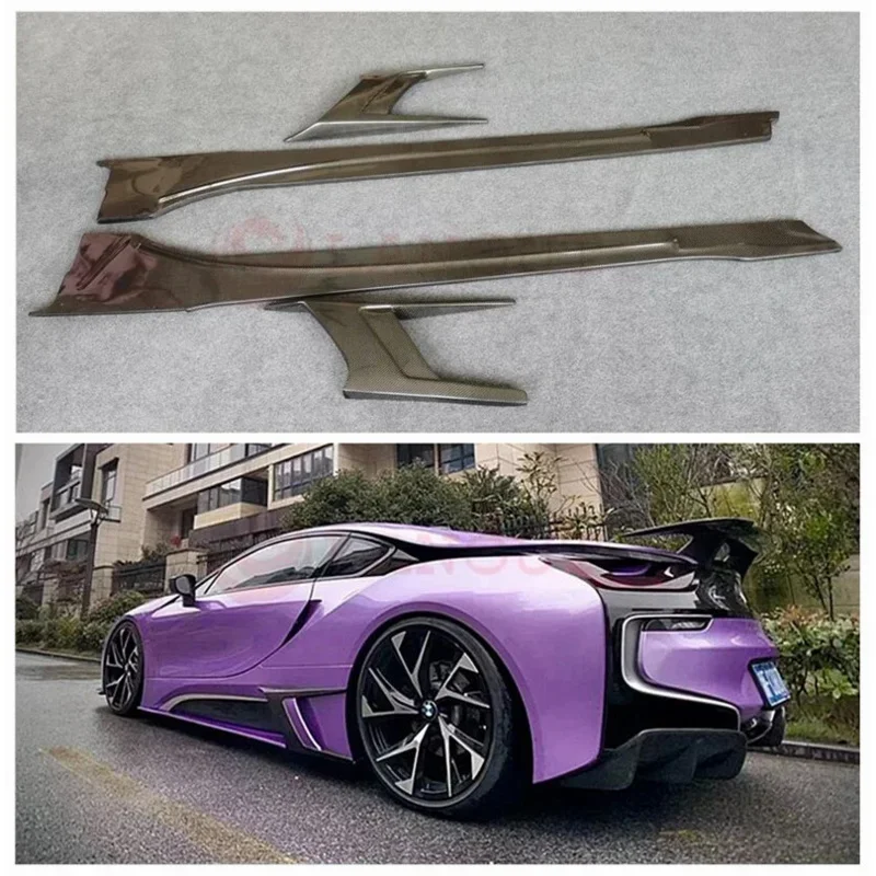Для BMW i8 2014-2020 настоящая боковая юбка из углеродного волокна, спойлер, полный комплект кузова, детали для автоматической модификации
Для BMW i8 2014-2020 настоящая боковая юбка из углеродного волокна, спойлер, полный комплект кузова, детали для автоматической модификации