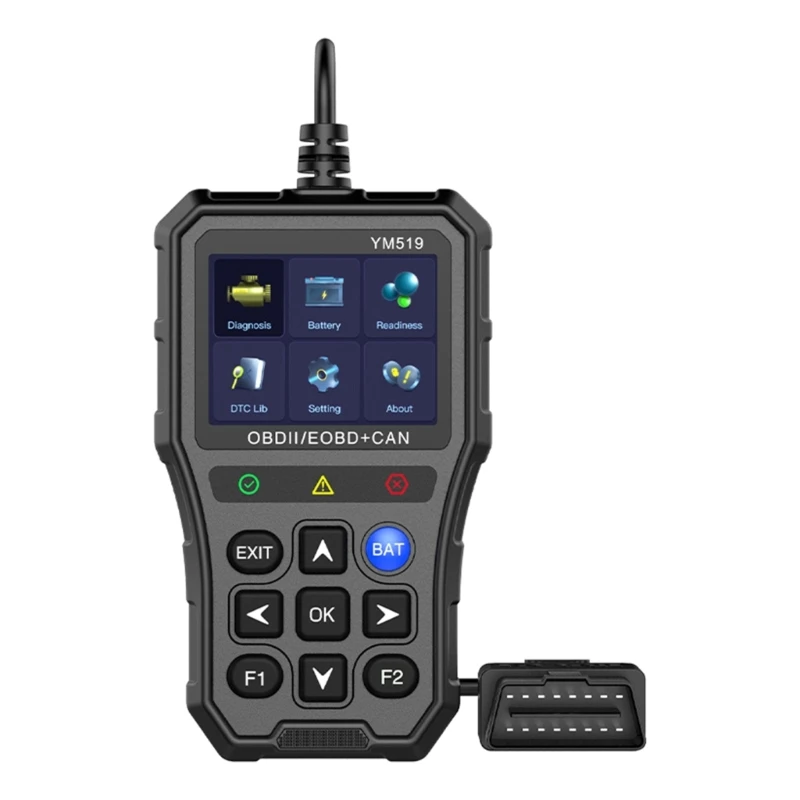 2024 New Automotive Diagnostic Scan Tool Clear Engine Fault Code OBD2 Scanner with Freeze Frame Readiness Battery Tester
2024 New Automotive Diagnostic Scan Tool Clear Engine Fault Code OBD2 Scanner with Freeze Frame Readiness Battery Tester