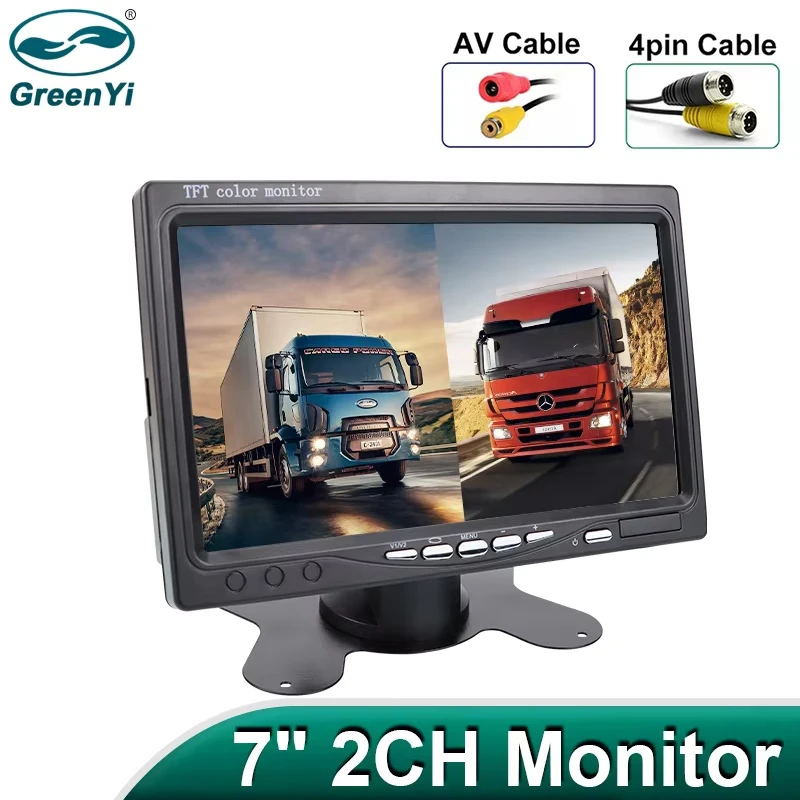 GreenYi AHD 7-дюймовый IPS 1024x600 Дисплей Цифровой цветной экран Монитор парковки автомобиля 2-канальный Простая установка Автомобиль Грузовик Прицеп
GreenYi AHD 7-дюймовый IPS 1024x600 Дисплей Цифровой цветной экран Монитор парковки автомобиля 2-канальный Простая установка Автомобиль Грузовик Прицеп