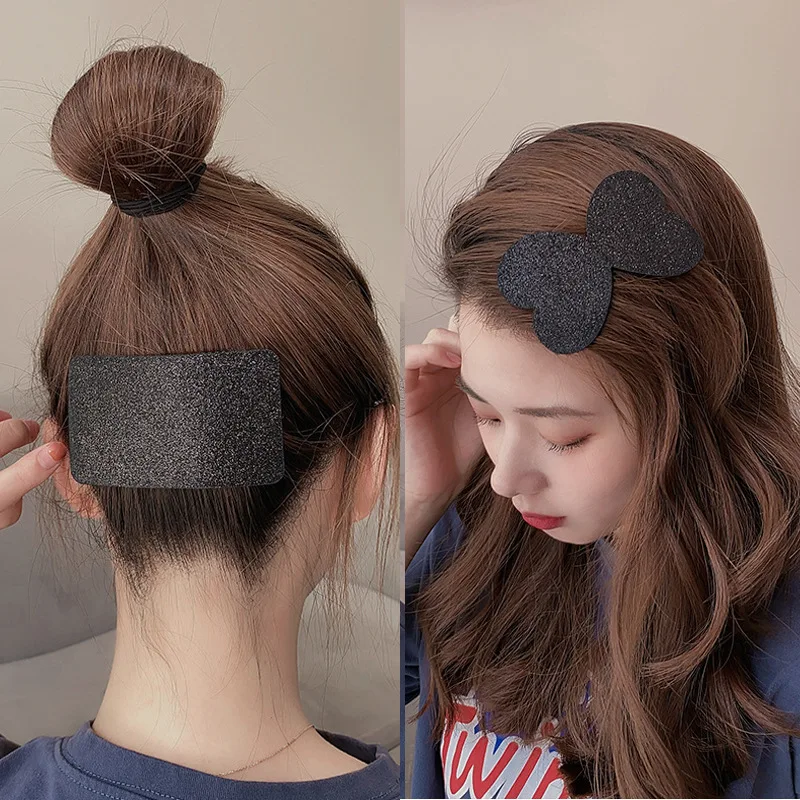 2Pcs/Lot Black Hair Sticker Heart Bowknot Shape Clip Bangs Fixed Magic Paste Posts Magic Tape Fringe Hair Accessories For Women
2Pcs/Lot Black Hair Sticker Heart Bowknot Shape Clip Bangs Fixed Magic Paste Posts Magic Tape Fringe Hair Accessories For Women