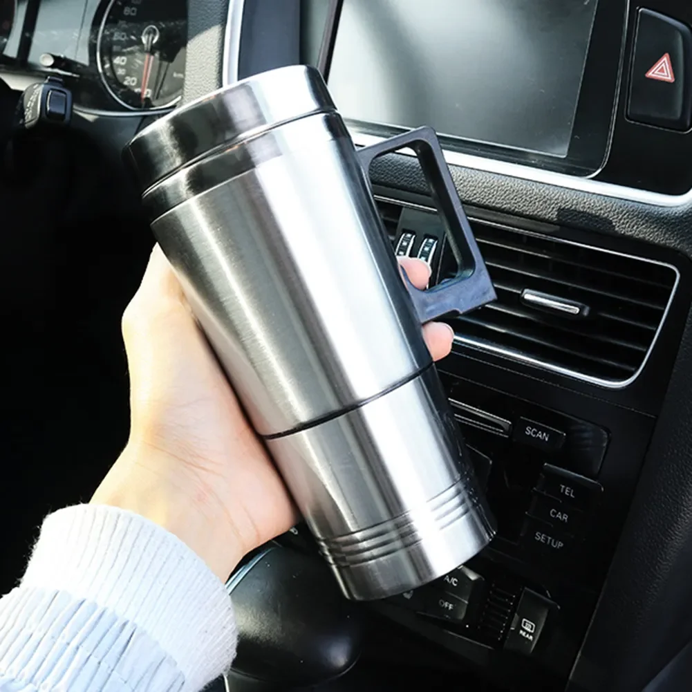 12V 24V Heating Cup Stainless Steel Electric Kettle Water Bottle Thermal Mug Car Kettle Camping Water Coffee Milk Thermal Mug
12V 24V Heating Cup Stainless Steel Electric Kettle Water Bottle Thermal Mug Car Kettle Camping Water Coffee Milk Thermal Mug