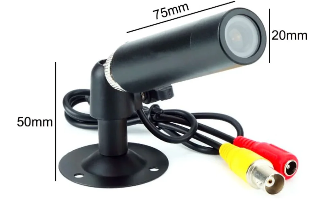 1/2.8" CMOS Diameter 20mm 2MP Small Bullet 0.001Lux AHD/TVI/CVI/CVBS UTC 4in1 2.8mm Board Lens HD Camera, 650nm Filter Standard
1/2.8" CMOS Diameter 20mm 2MP Small Bullet 0.001Lux AHD/TVI/CVI/CVBS UTC 4in1 2.8mm Board Lens HD Camera, 650nm Filter Standard