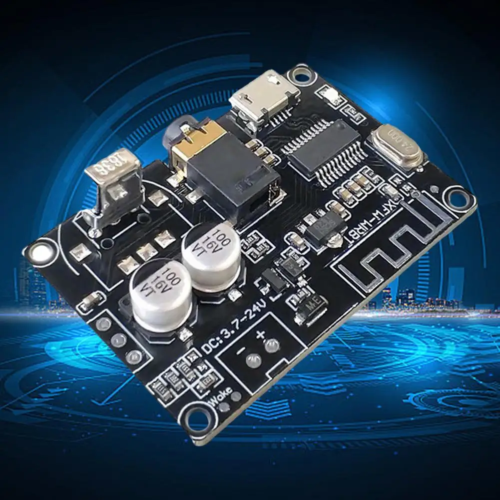 Faster Transmission Speed Bluetooth-compatible Board Wireless Stereo Music Module with Bluetooth 5.0 Audio Receiver for Mp3
Faster Transmission Speed Bluetooth-compatible Board Wireless Stereo Music Module with Bluetooth 5.0 Audio Receiver for Mp3