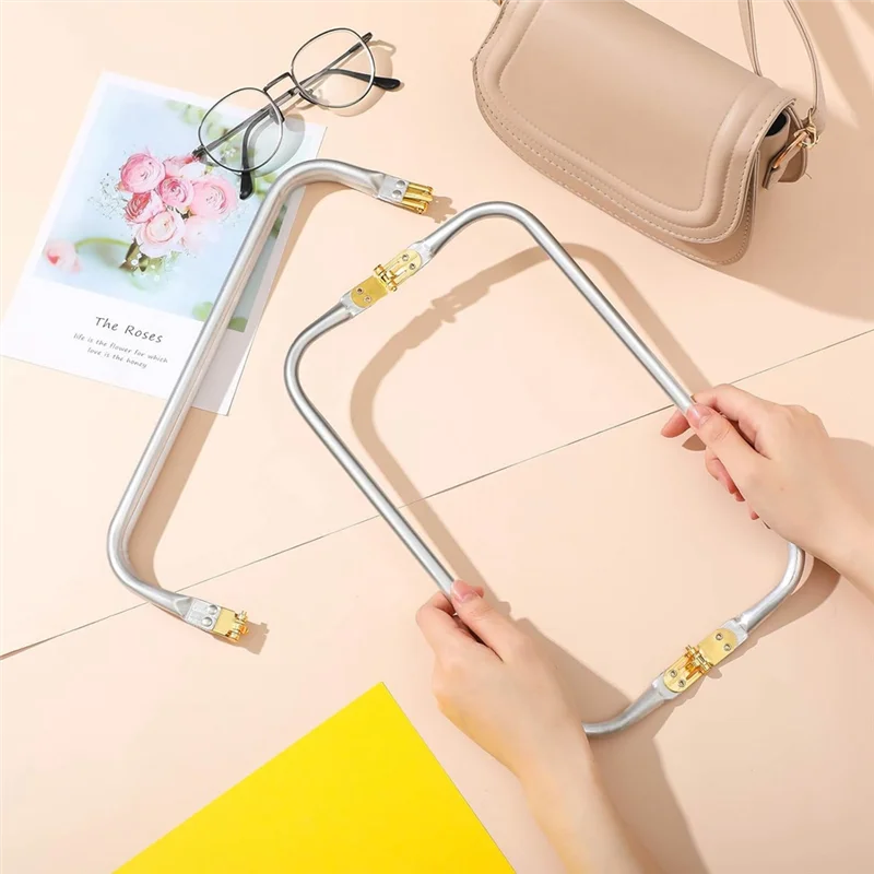 A21R-12 Inch Purse Frame Rectangle Lock Frame Kiss Lock Clasp Bag Frame Hardware Replacements Purse Closure 4PCS
A21R-12 Inch Purse Frame Rectangle Lock Frame Kiss Lock Clasp Bag Frame Hardware Replacements Purse Closure 4PCS