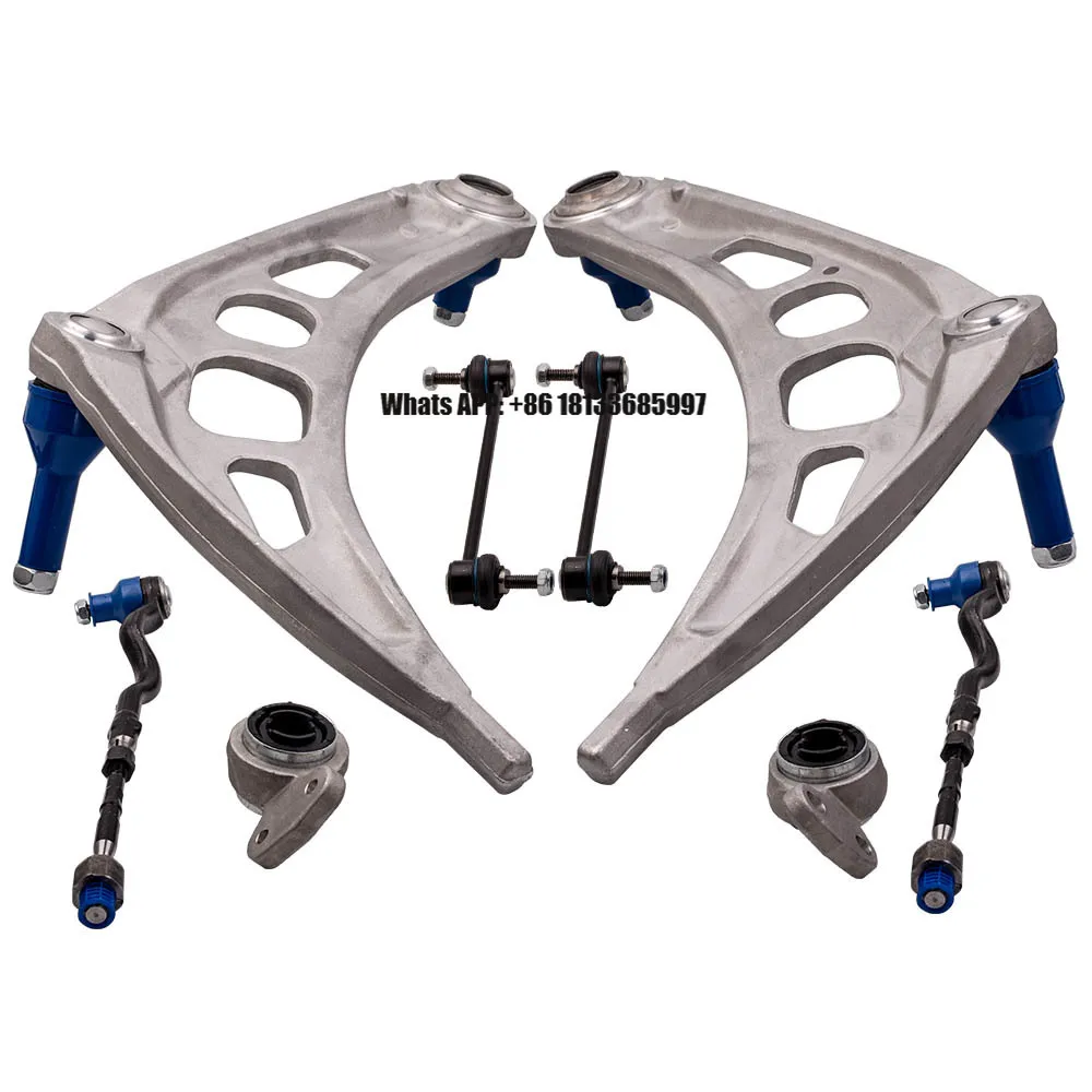 Front End Suspension Control Arm Wishbone Ball Joints Bushing Set for BMW E46
Front End Suspension Control Arm Wishbone Ball Joints Bushing Set for BMW E46