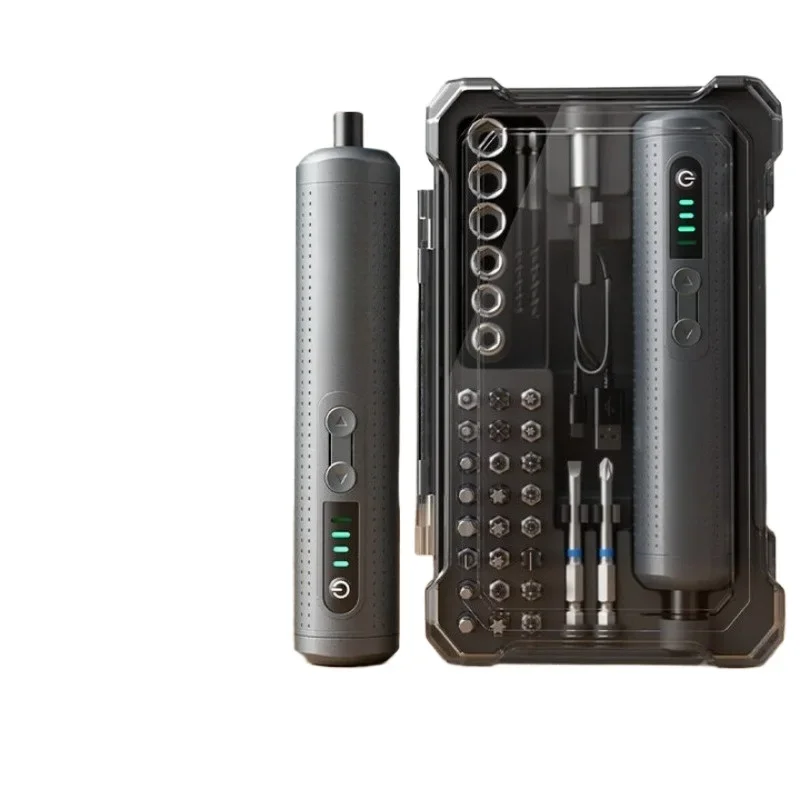 Electric screwdriver rechargeable type, small household mini electric screwdriver
Electric screwdriver rechargeable type, small household mini electric screwdriver