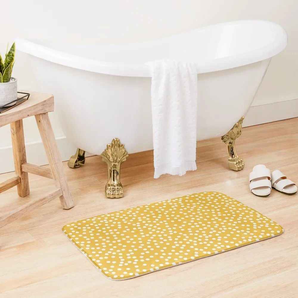 Retro Mustard Yellow and White Polka Dot Bath Mat Carpets For The Bathroom Bathroom Foot Bathroom Use Entrance Doormat Mat
Retro Mustard Yellow and White Polka Dot Bath Mat Carpets For The Bathroom Bathroom Foot Bathroom Use Entrance Doormat Mat