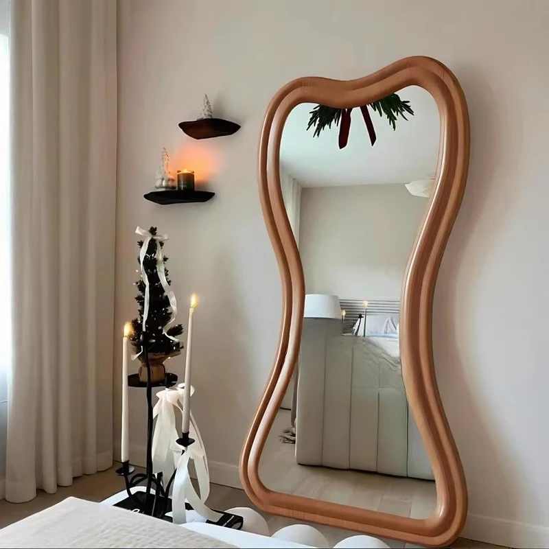 Full body floor mirror floor mirror bedroom special-shaped fitting full-length hanging on the wall
Full body floor mirror floor mirror bedroom special-shaped fitting full-length hanging on the wall