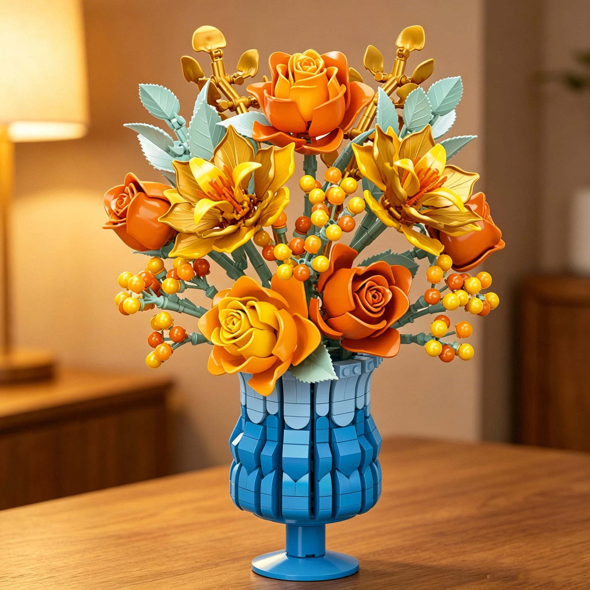 1129PCS Rose Dragon Fruit Building Blocks Flower Bouquet Vase Model Bricks Desktop Ornament Educational Puzzle Toy Holiday Gifts
1129PCS Rose Dragon Fruit Building Blocks Flower Bouquet Vase Model Bricks Desktop Ornament Educational Puzzle Toy Holiday Gifts
