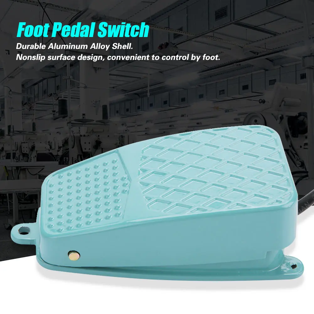 Ножная педаль Foot Power TFS-2, нескользящая, из алюминиевого сплава, с электрическим сбросом, AC 250V 10A SPDT
Ножная педаль Foot Power TFS-2, нескользящая, из алюминиевого сплава, с электрическим сбросом, AC 250V 10A SPDT
