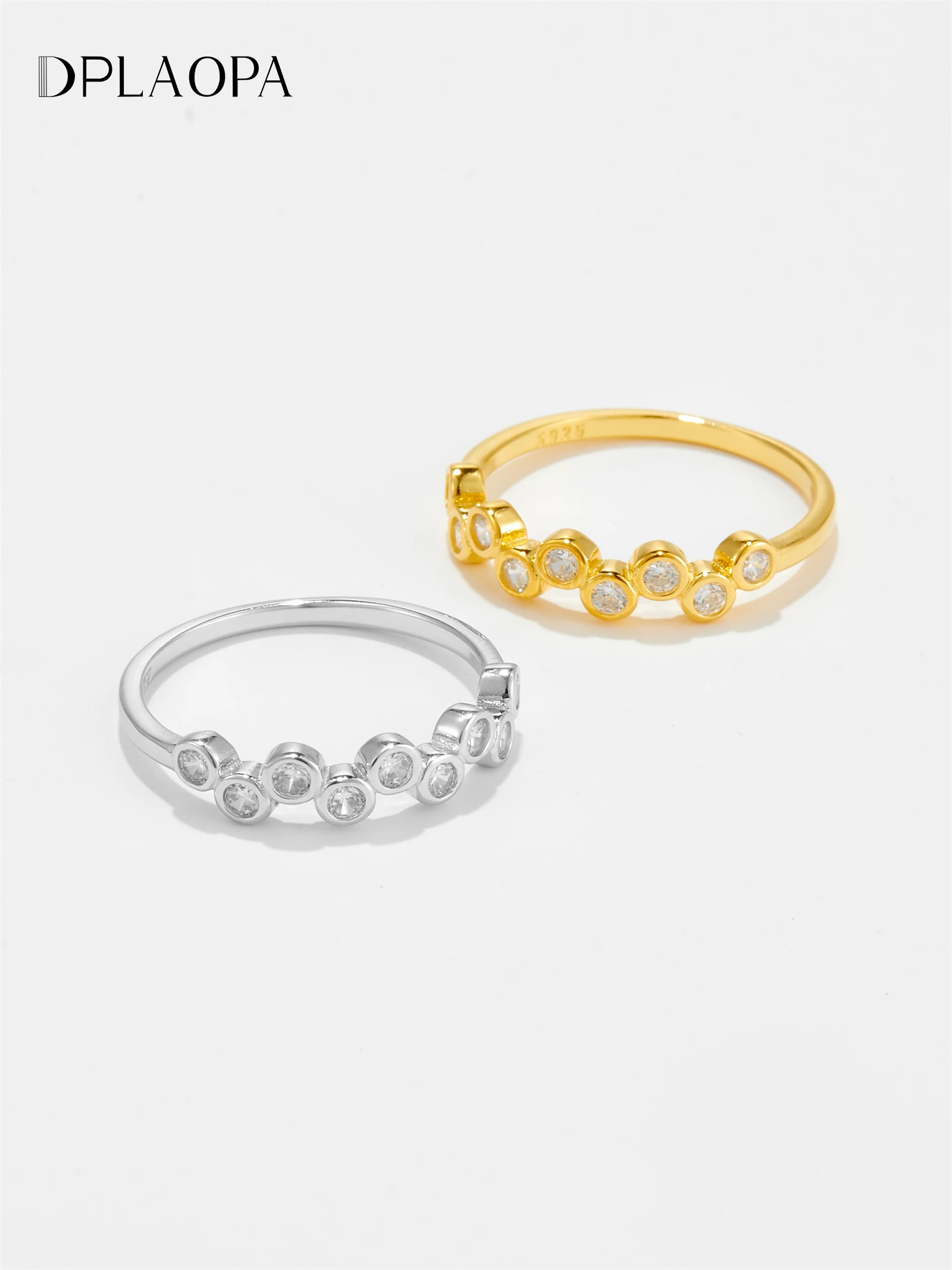 Кольцо DPLAOPA из 100% стерлингового серебра 925 пробы с прозрачным цирконием, простое, роскошное, изысканное, модное, для женщин, на свадьбу, подарок на День матери, ювелирное изделие
Кольцо DPLAOPA из 100% стерлингового серебра 925 пробы с прозрачным цирконием, простое, роскошное, изысканное, модное, для женщин, на свадьбу, подарок на День матери, ювелирное изделие