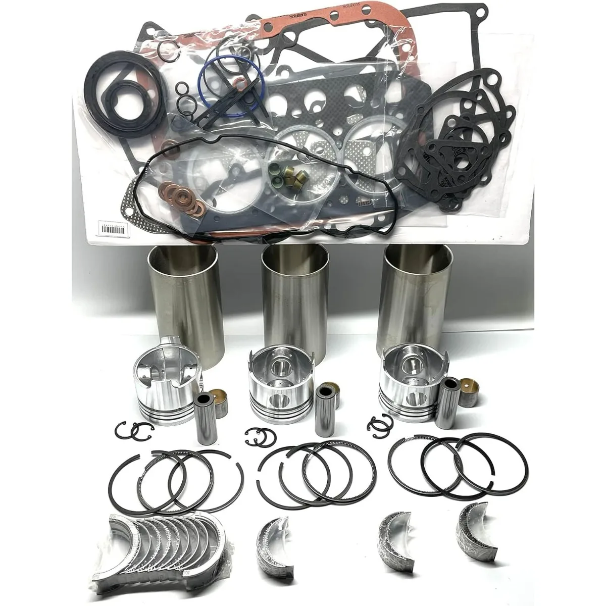 Overhaul Rebuild Kit (not included Valves kit) For Thermo King TK3.70 TK370 Engine
Overhaul Rebuild Kit (not included Valves kit) For Thermo King TK3.70 TK370 Engine