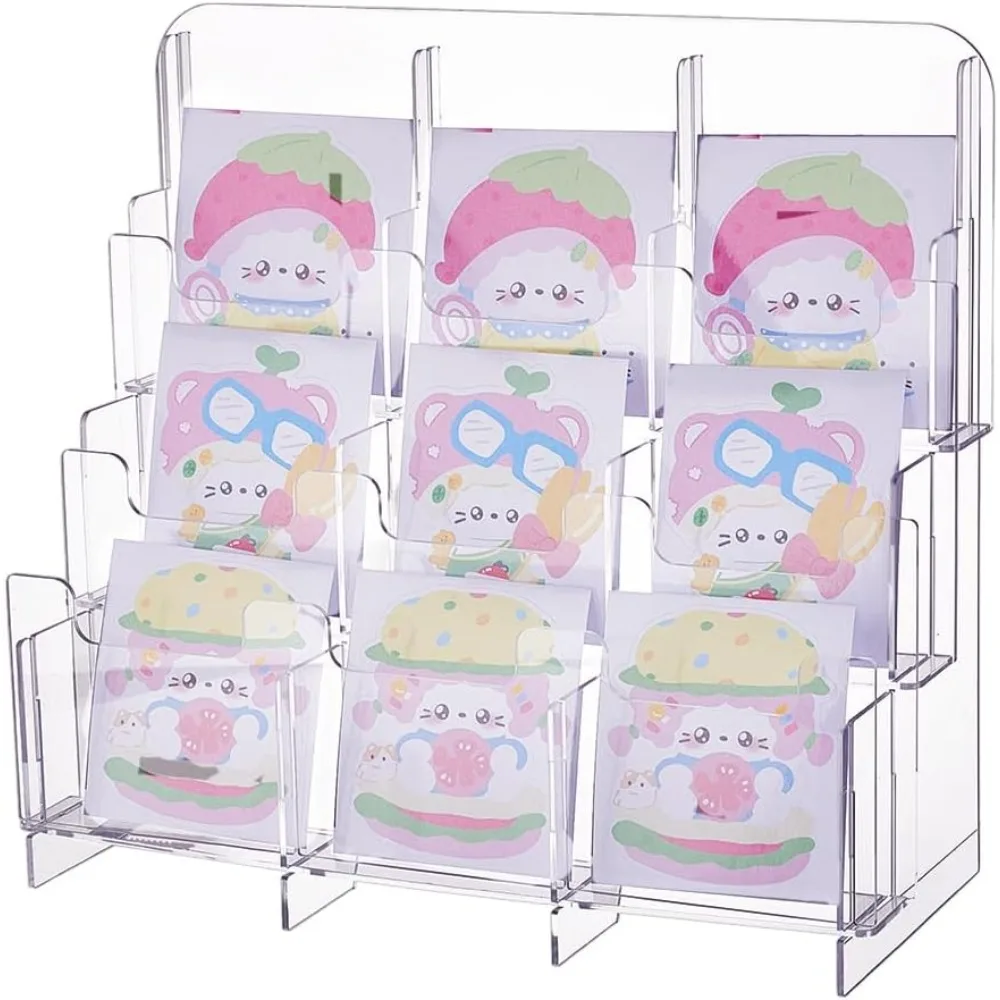 9-сетки, акриловая наклейка, подставка для дисплея, держатель для наклеек, закладка, подставка для дисплея, полка для карт, наклейки, дисплей, стойка, держатель для наклеек
9-сетки, акриловая наклейка, подставка для дисплея, держатель для наклеек, закладка, подставка для дисплея, полка для карт, наклейки, дисплей, стойка, держатель для наклеек