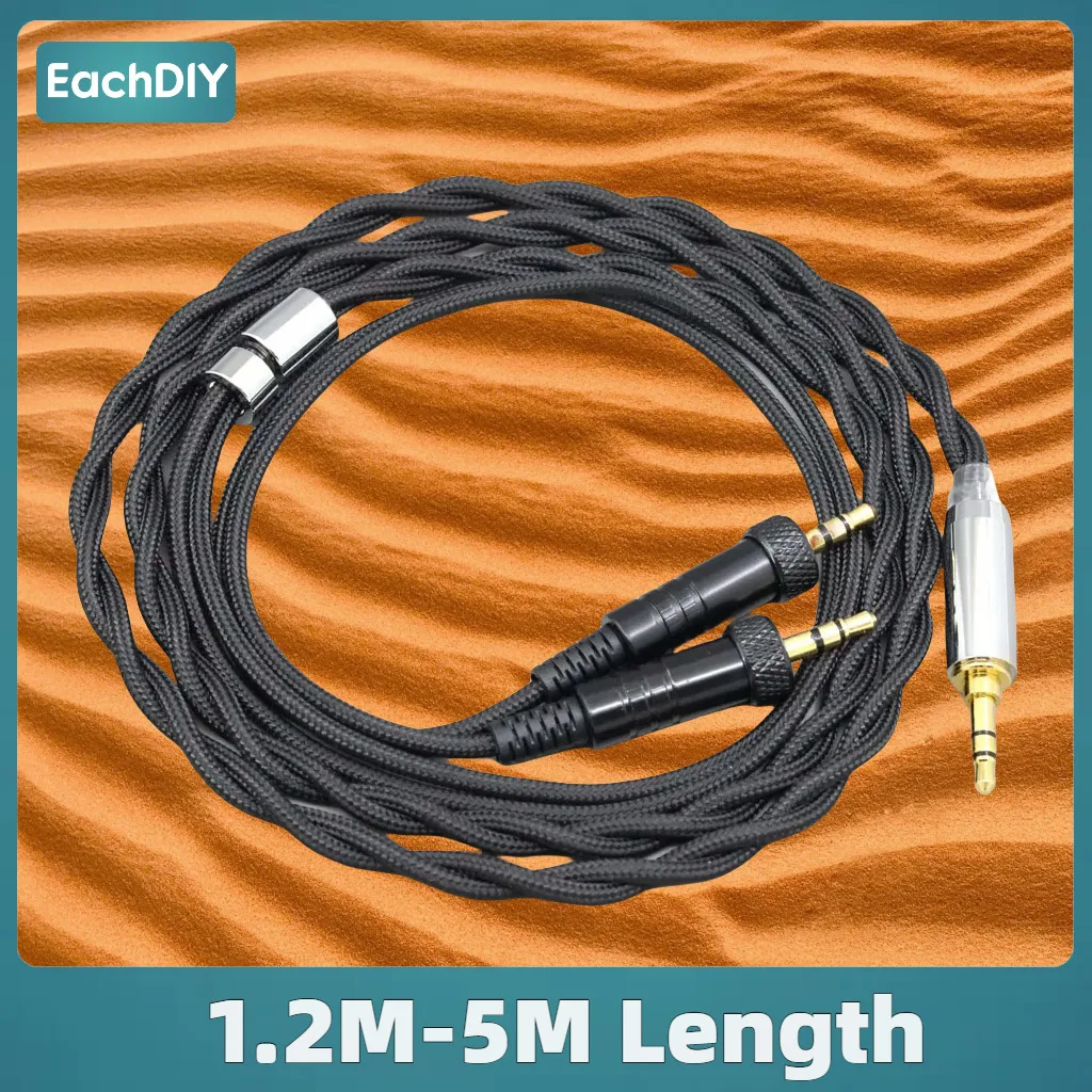 Nylon Graphene Gold Shield earphone Cable For Sony MDR-Z1R MDR-Z7 MDR-Z7M2 With Screw To Fix 99% Pure Silver Palladium 8302
Nylon Graphene Gold Shield earphone Cable For Sony MDR-Z1R MDR-Z7 MDR-Z7M2 With Screw To Fix 99% Pure Silver Palladium 8302