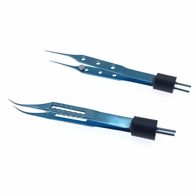 Titanium Bipolar Forcep ophthalmic tweezers surgical instrument Double eyelid tool
Titanium Bipolar Forcep ophthalmic tweezers surgical instrument Double eyelid tool