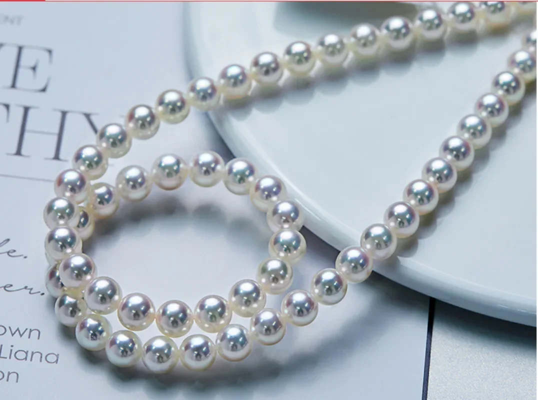 Natural 17"8-9mm Genuine White Round Pearl Necklace for Women Free Shipping Wedding Party 925 Sterling Silver
Natural 17"8-9mm Genuine White Round Pearl Necklace for Women Free Shipping Wedding Party 925 Sterling Silver