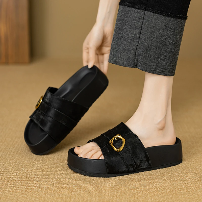 Flats Platform Women Slippers Summer Sandals Casual Beach Shoes Woman 2025 Trend Open Toe Flip Flops Shoes Dress Slides De Mujer
Flats Platform Women Slippers Summer Sandals Casual Beach Shoes Woman 2025 Trend Open Toe Flip Flops Shoes Dress Slides De Mujer