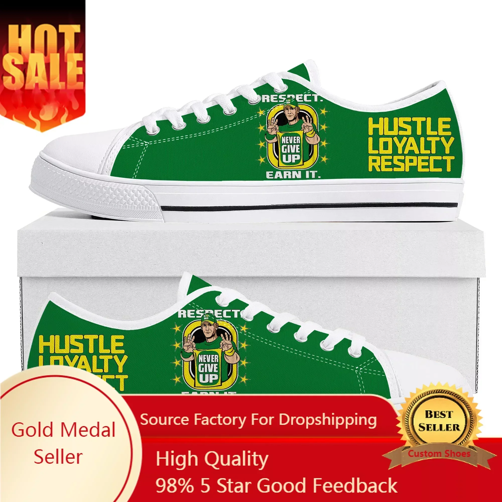 John Cena 20 Years Never Give Up Low Top Sneakers Mens Womens Teenager Canvas Sneaker Casual Custom Made Shoes Customize Shoe
John Cena 20 Years Never Give Up Low Top Sneakers Mens Womens Teenager Canvas Sneaker Casual Custom Made Shoes Customize Shoe