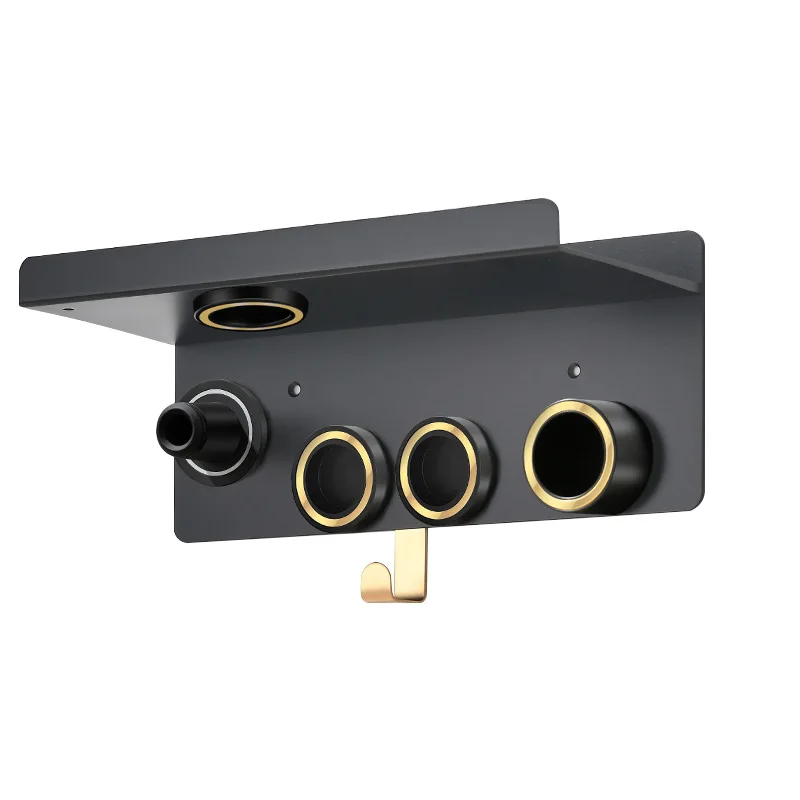 Hair dryer bracket, double-layer storage rack, wall-mounted non-punching bathroom universal
Hair dryer bracket, double-layer storage rack, wall-mounted non-punching bathroom universal