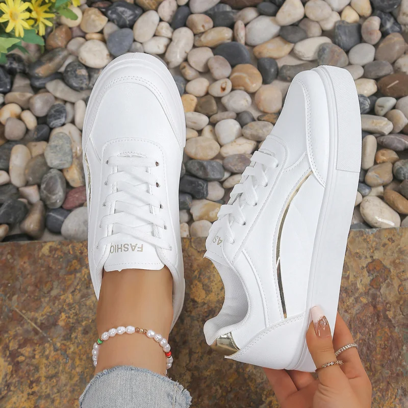Large Size Flat White Shoes for Women 2025 Spring new casual sneakers for women, popular flat white shoes
Large Size Flat White Shoes for Women 2025 Spring new casual sneakers for women, popular flat white shoes