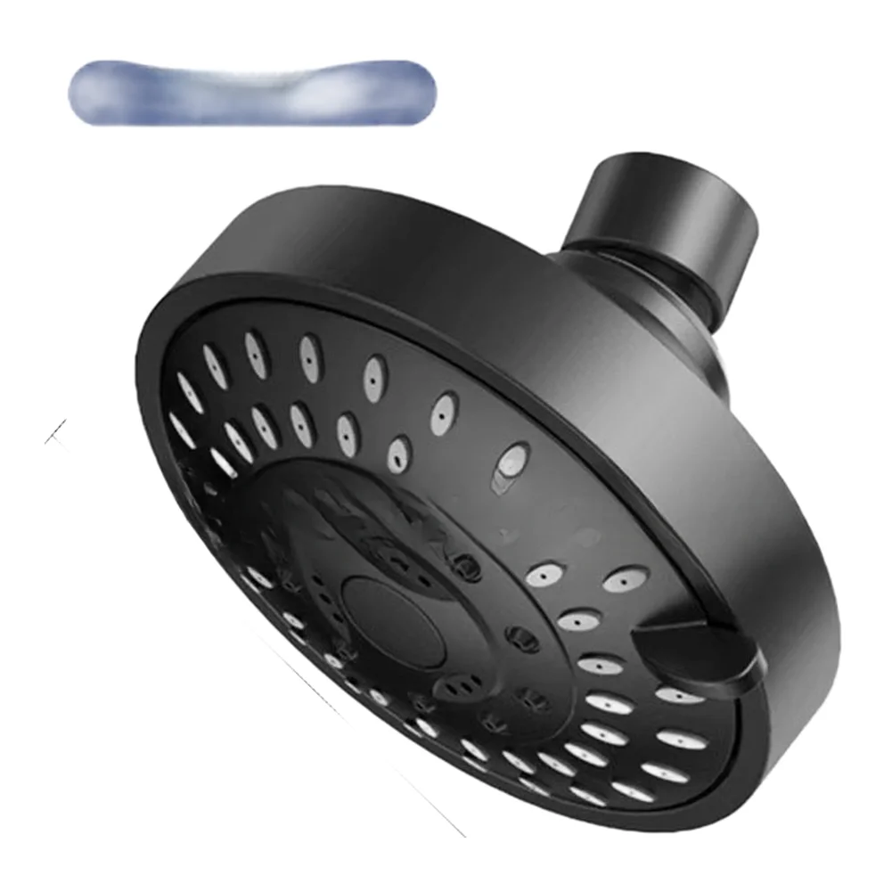1pc 4 Inch Shower Head Multifunction Small Hanging Shower Spray Head Household Bathing Tool Bathroom Accessory