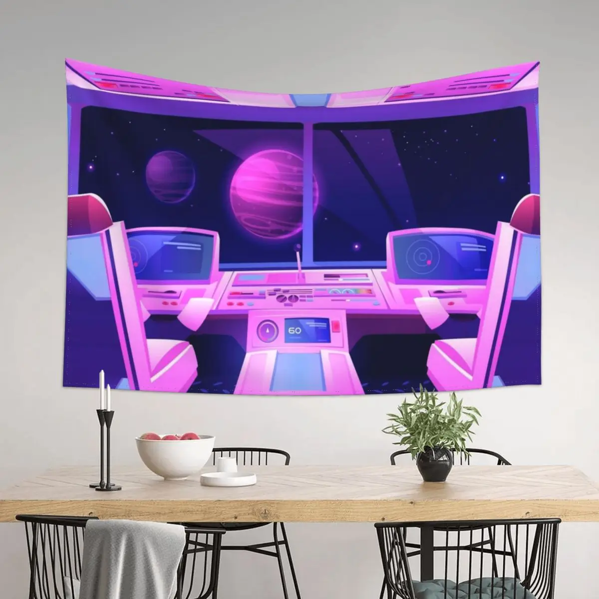 Synthwave Space: spaceship cockpit Tapestry Decoration Home On The Wall Aesthetic Room Decors Tapestry
Synthwave Space: spaceship cockpit Tapestry Decoration Home On The Wall Aesthetic Room Decors Tapestry