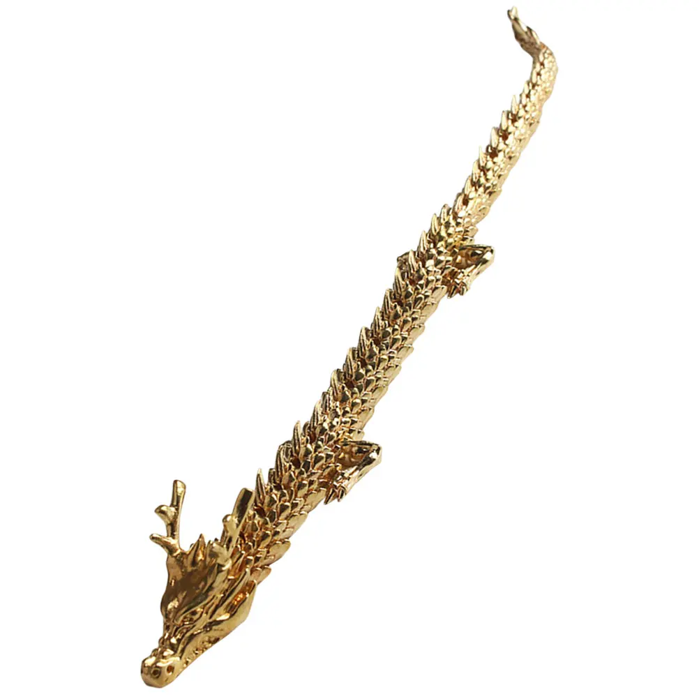 Brass Dragon Statue Chinese Luck Decoration Wreath New Year Figurine Sculpture for Wealth
Brass Dragon Statue Chinese Luck Decoration Wreath New Year Figurine Sculpture for Wealth