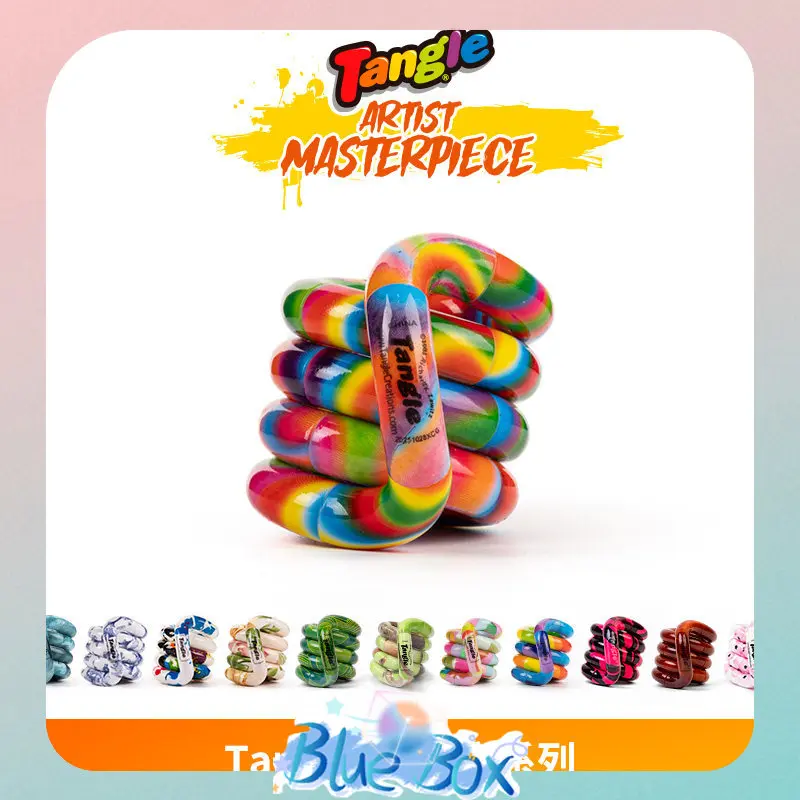 Tangle Genuine Artist Series Sensory Fidget Twist Toy Calm Focus Relaxation ADHD Aid Office Desk Stress Reliever Gift In Stock
Tangle Genuine Artist Series Sensory Fidget Twist Toy Calm Focus Relaxation ADHD Aid Office Desk Stress Reliever Gift In Stock