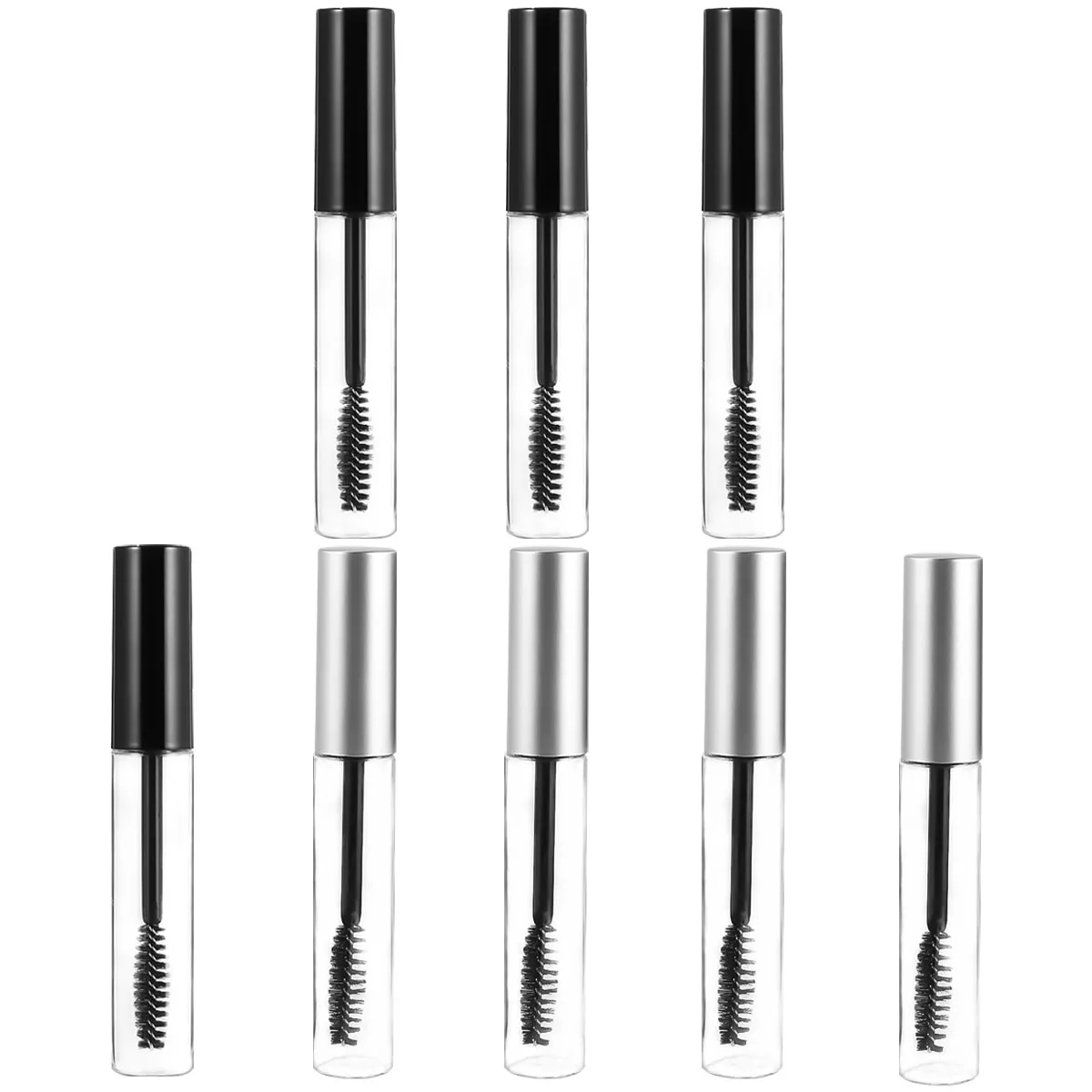 8pcs Refillable Bottles Leakproof Lightweight Transparent Storage Container For Eyelash Growth Liquid Travel Home Use Empty
8pcs Refillable Bottles Leakproof Lightweight Transparent Storage Container For Eyelash Growth Liquid Travel Home Use Empty