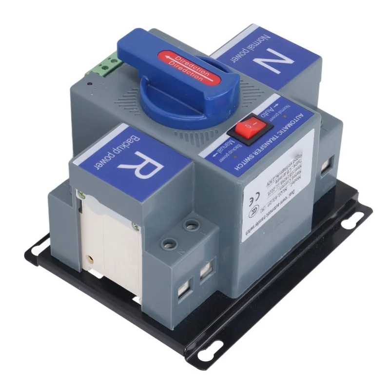 Double Power Automatic Transfer Switch 2P CB Type Mini Changeover AC230V For Household PV 32A
Double Power Automatic Transfer Switch 2P CB Type Mini Changeover AC230V For Household PV 32A