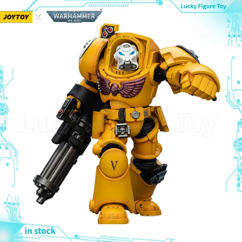 【Pre-sale】JOYTOY Warhammer 40K Imperial Fists Terminator 3 with Power Sword and Storm Bolter 1/18 action figure model toy
【Pre-sale】JOYTOY Warhammer 40K Imperial Fists Terminator 3 with Power Sword and Storm Bolter 1/18 action figure model toy