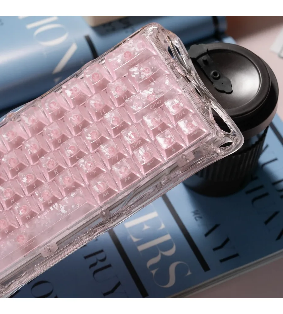 Original side engraving with translucent wood knobs and magnetic switch mechanical keyboard keycaps with a powdered carbon
Original side engraving with translucent wood knobs and magnetic switch mechanical keyboard keycaps with a powdered carbon