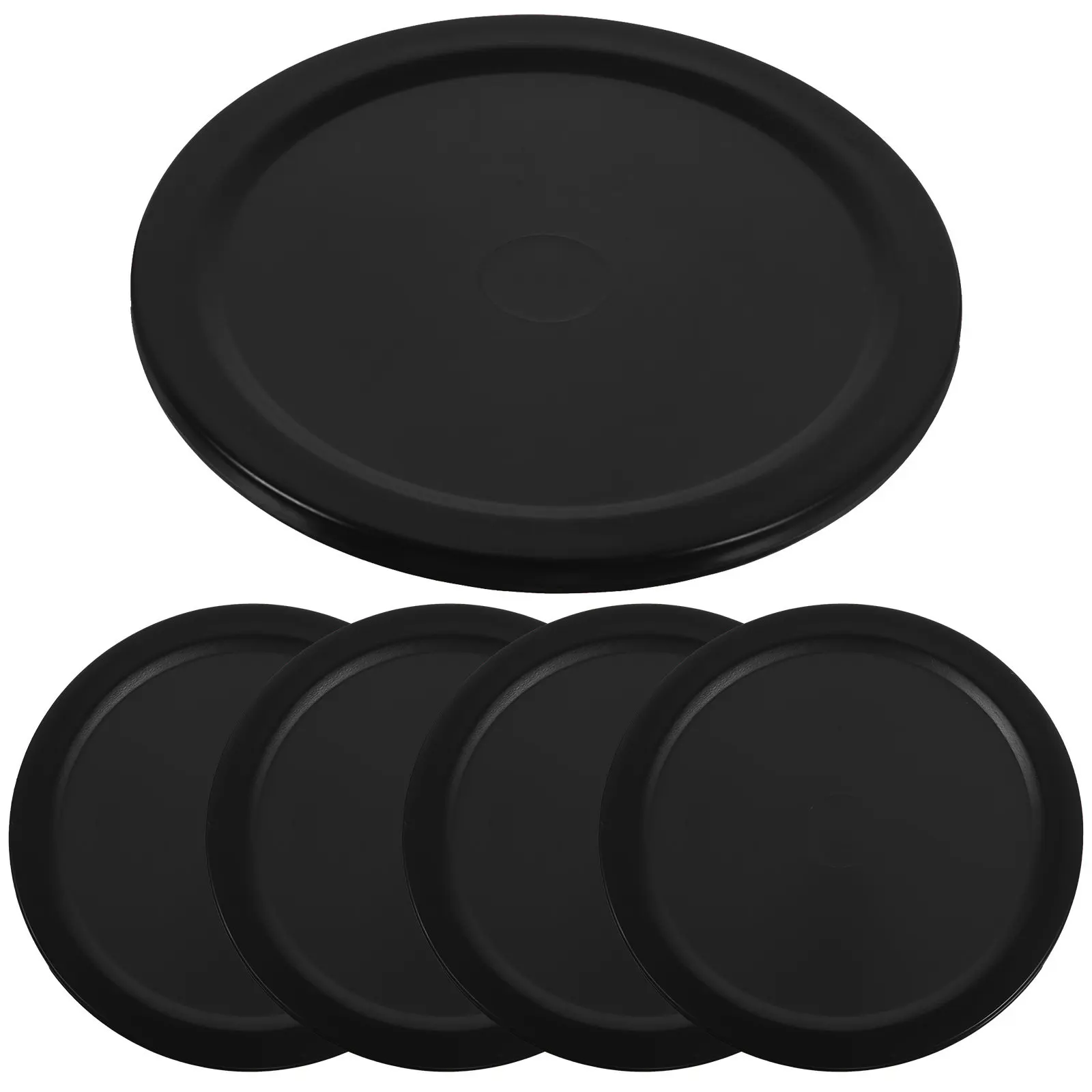 Набор из 5 шайб для аэрохоккея, прочные пластиковые сменные шайбы с гладкой поверхностью для бильярдных залов, баров, видеоигр
Набор из 5 шайб для аэрохоккея, прочные пластиковые сменные шайбы с гладкой поверхностью для бильярдных залов, баров, видеоигр