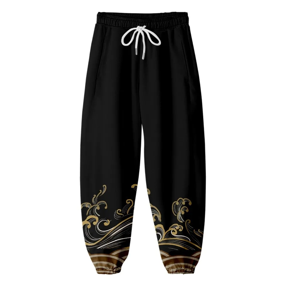 Men's Streetwear Sweatpants Hip Hop Black Print Jogger Pant Man Casual Elastic Waist Pants Clothing
Men's Streetwear Sweatpants Hip Hop Black Print Jogger Pant Man Casual Elastic Waist Pants Clothing