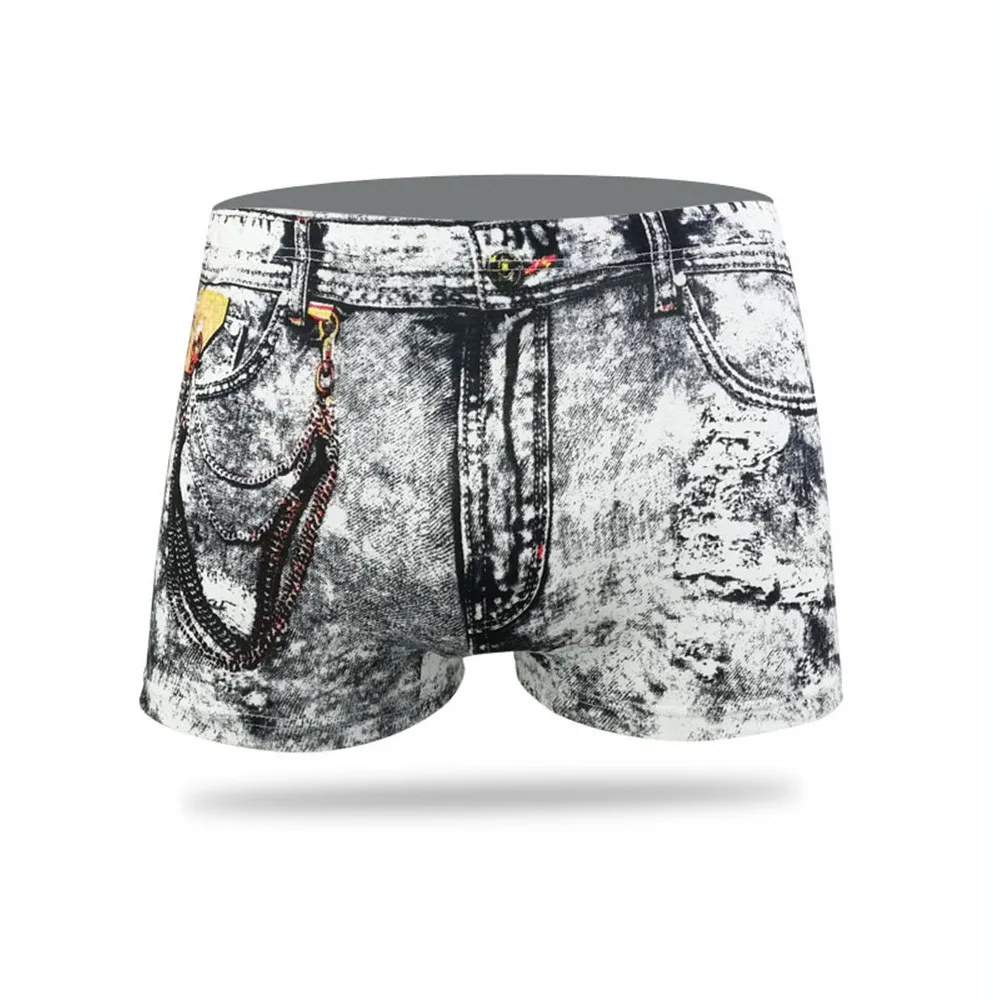 Men's Sexy Fashion 3D Printed Boxers Shorts Cotton Blend Low Waist Comfortable Boxer Briefs Short Male Panties
Men's Sexy Fashion 3D Printed Boxers Shorts Cotton Blend Low Waist Comfortable Boxer Briefs Short Male Panties