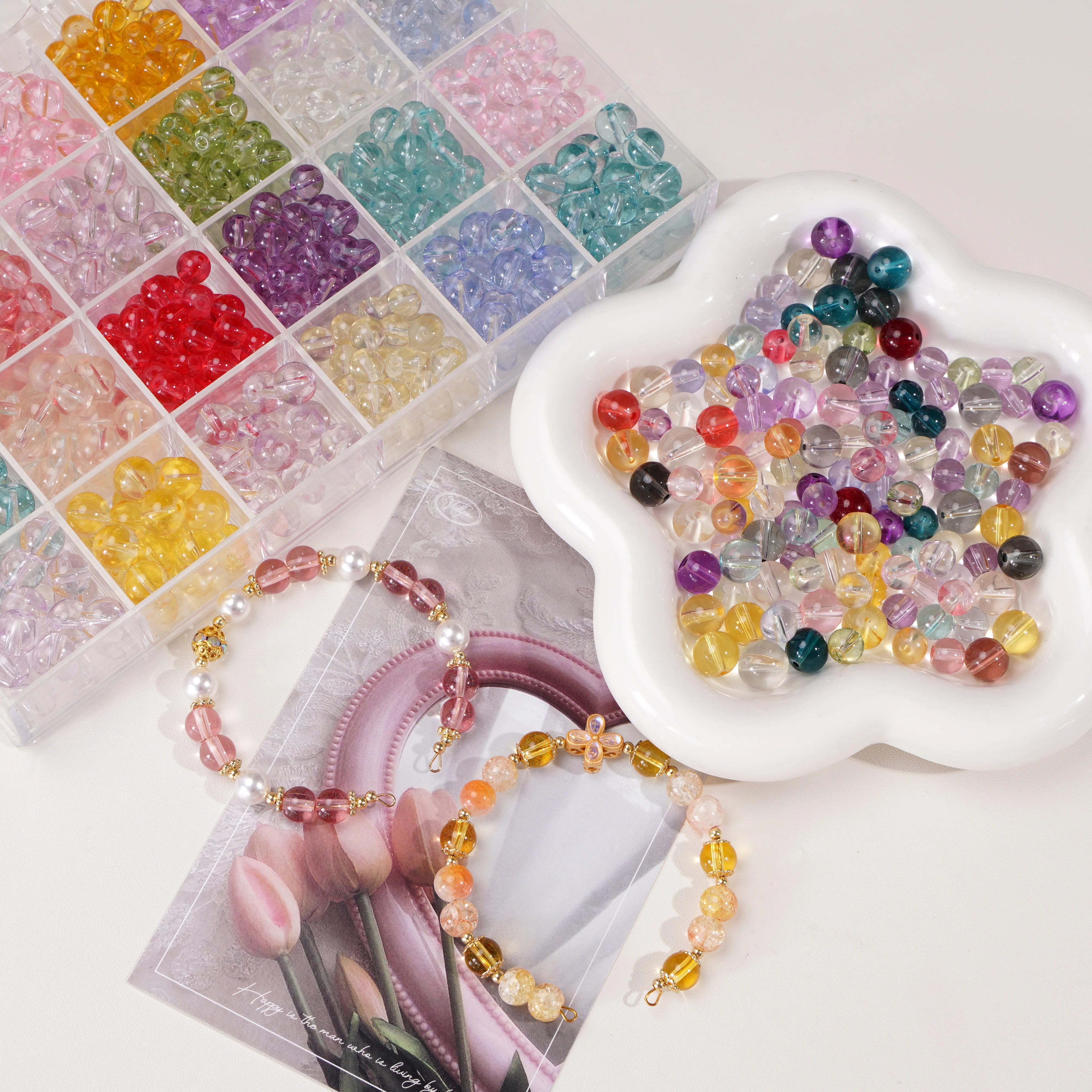 20/50pcs 10mm round Spacer Faceted Crystal Glass Beads Loose for DIY Bracelet Keychain Necklace Jewelry Making Accessories
20/50pcs 10mm round Spacer Faceted Crystal Glass Beads Loose for DIY Bracelet Keychain Necklace Jewelry Making Accessories